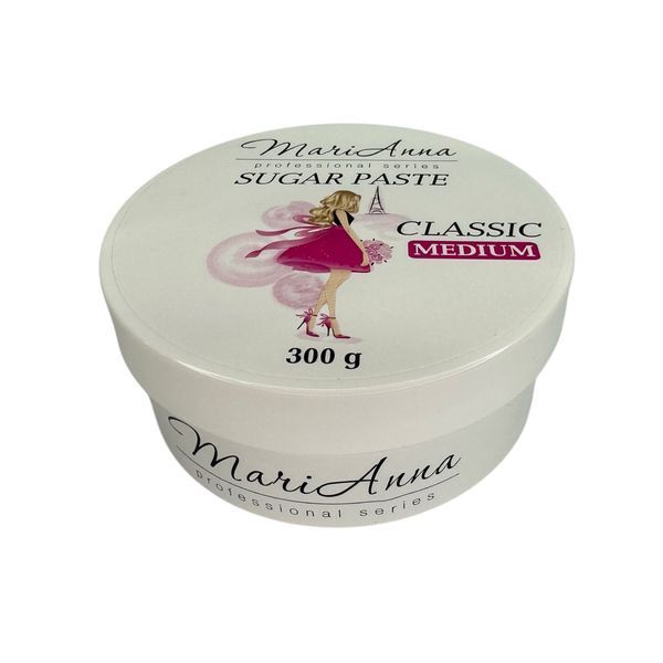 ЦУКРОВА ПАСТА ДЛЯ ШУГАРИНГУ MARIANNA CLASSIC MEDIUM 300g 5 фото